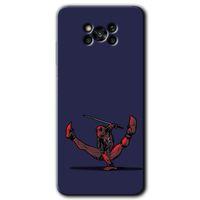 Poco x3 Pro Kılıf Kapak - DeadPool 3 +Hayalet Ekran Yandan Gözükmez