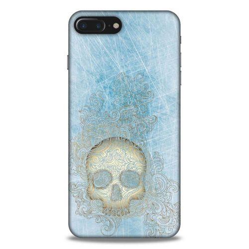 Lopard Apple Iphone 7 Plus Uyumlu Kılıf Tattoo's (18) Telefon Kılıfları Mavi