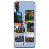 Lopard Samsung Galaxy A50 Uyumlu Kılıf Şehirli ※ (37) Kastamonu Silicone Cover