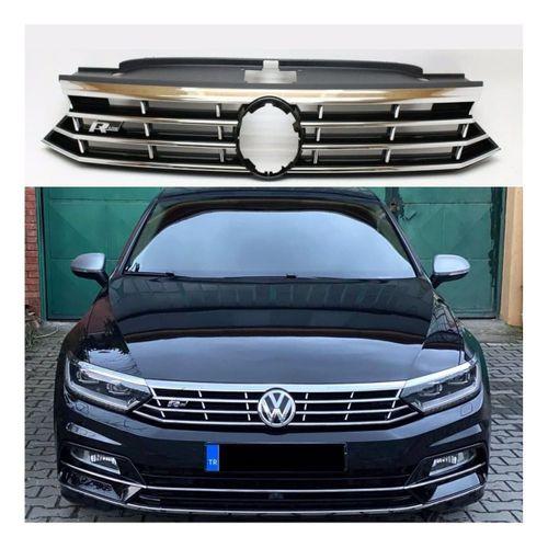 Volkswagen Passat Uyumlu B8.5 Rline Ön Panjur Izgara Seti 2015+ Parça