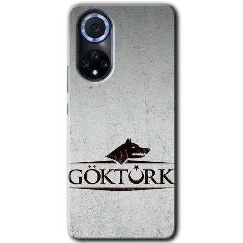 MRCİLETİSİM Huawei Nova 9 Kılıf HD Desen Baskılı Arka Kapak+Temperli Cam - Göktürk