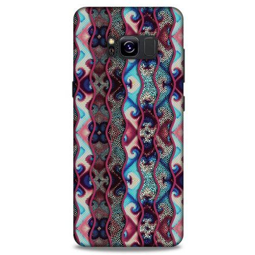 Samsung Galaxy S8 Kılıf Baskılı Özel Seri Taşlı (40) Fit Silikon Kılıf