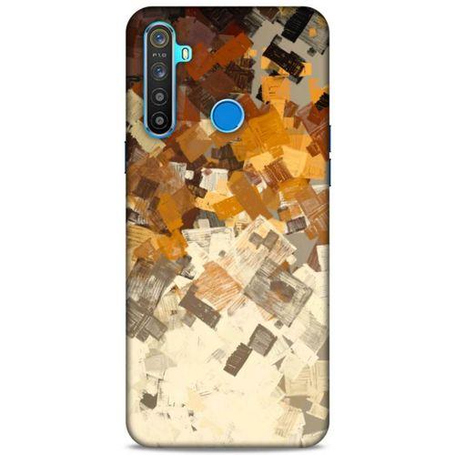 Lopard Oppo Realme 5i Uyumlu Kılıf Soyut Sanat (34) Desenli Slim Armor Kılıf
