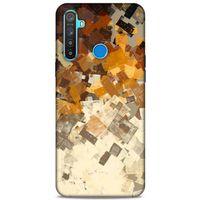 Lopard Oppo Realme 5i Uyumlu Kılıf Soyut Sanat (34) Desenli Slim Armor Kılıf