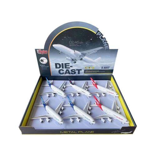 Eğitici Çocuk HW-A380 CB IŞIKLI-SESLİ METAL YOLCU UÇAĞI