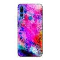 Huawei Y9 Prime 2019 Kılıf Utopik Duvarlar Arka Kapak Silikon Koruma Full Koruyucu