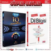 Paraf TYT IQ Sosyal Bilimler Deneme ve AKM Dil Bilgisi Soru Bankası Seti 2 Kitap