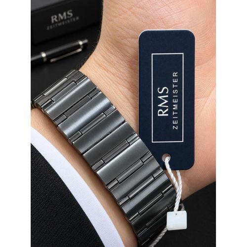 RMS Romanson Premium Erkek Kol Saati Çelik Kordon 5 ATM Su Geçirmez Kronometreli Kadran AG2129.152