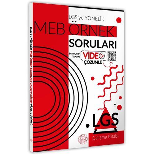 8 Sınıf LGS’ye Yönelik MEB Örnek Soruları Sayısal-Sözel Tamamı Video Çözümlü (Renkli A4 Boyutlu)