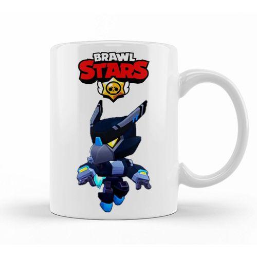 Brawl Stars Karanlık Mecha Crow Kupa Bardak Porselen