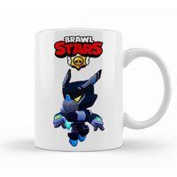 Brawl Stars Karanlık Mecha Crow Kupa Bardak Porselen