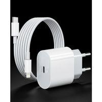 İphone 14 13 12 11 Uyumlu 20w Hızlı Şarj Adaptörü Lightning Kablo Seti
