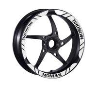 MONDİAL Mondial Uyumlu Beyaz 1 Set Jant Şeridi