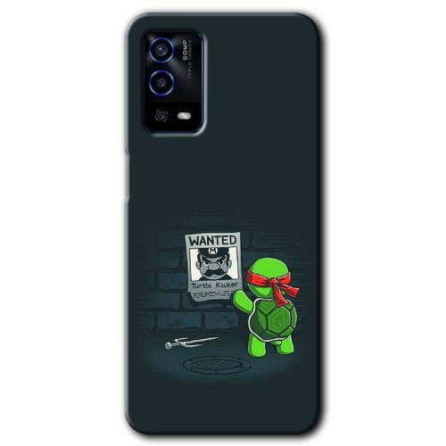 Oppo A55 Kılıf HD Desen Baskılı Arka Kapak - Kaplumbağa Avcısı