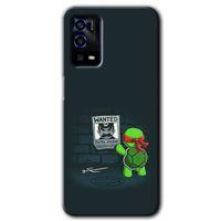 Oppo A55 Kılıf HD Desen Baskılı Arka Kapak - Kaplumbağa Avcısı