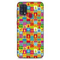 Yılbaşı Süsleri 10 Samsung Galaxy M31 Kılıf Silikon Kapak