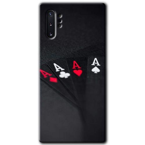 Galaxy Note 10 Plus Kılıf HD Desen Baskılı Arka Kapak - Full As