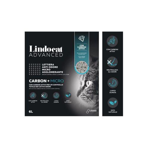 Lindo Cat Lindocat Advanced Carbon + Micro Aktif Karbonlu Kedi Kumu 6 L