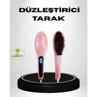 Seramik Plakalı Elektrikli Saç Düzleştirici – Hızlı Isınma, Uzun Kablo, 25w–39w Güç
