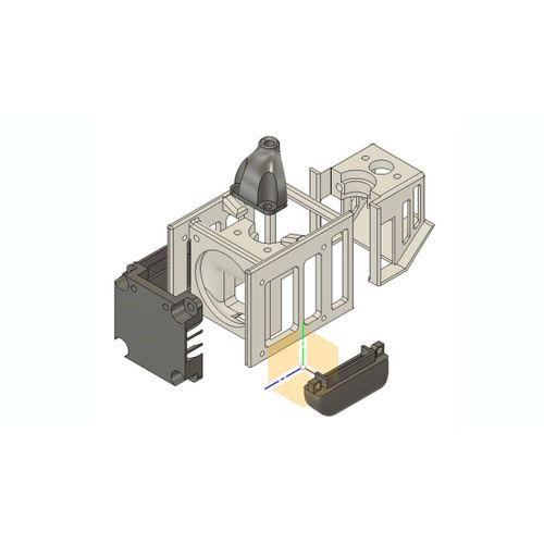 Tevo Nereus İki Ağaç Tam Taşıma Montajı E3d Hotend ve Sivrisinek Klonları W_ Bltouch Destek V. 2.0 - 5144785