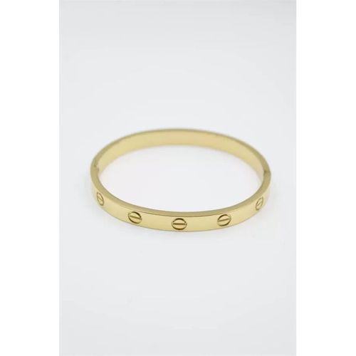 CRT Model Taşsız Bilezik - Altın