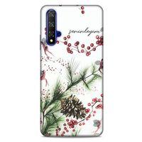 Y.Liva-2021 Özel Seri Yeniyıl Huawei P Smart S Y8P Kılıf Silikon Kapak