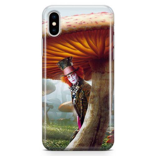 Apple iPhone XS Max Kılıf Alice Harikalar Diyarında Arka Kapak Koruma Desenli Full Koruyucu