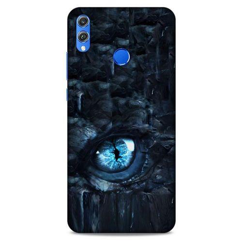 Huawei Honor 8x Kılıf Dragons (49) Ultra Silikon Kılıf Ejderha İskeleti