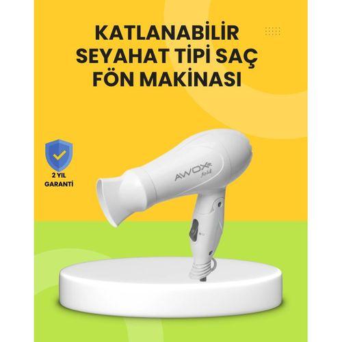 Katlanır Gövdeli Saç Kurutma Makinesi Ev Ve Valiz Kullanımı