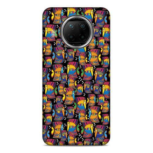 Lopard Xiaomi Redmi Note 9 Pro 5G Uyumlu Kılıf Soyut Sanat (27) Baskılı Tasarımlı Kılıf