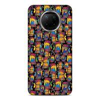 Lopard Xiaomi Redmi Note 9 Pro 5G Uyumlu Kılıf Soyut Sanat (27) Baskılı Tasarımlı Kılıf