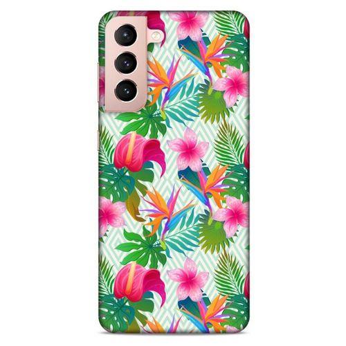 Lopard Samsung Galaxy S21 Uyumlu Kılıf Botanix (34) Slim Armor Kılıf