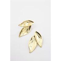 Yaprak Küpe - Altın