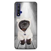 Huawei P Smart S 2020 Kılıf Köpek Kıyafetleri (41) Tank Kılıf Affenpinscher Sweat