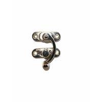 Yay Gözü, Ahşap Kutu Klipsi - Küçük 28x33 Mm, Nikel 1 Adet