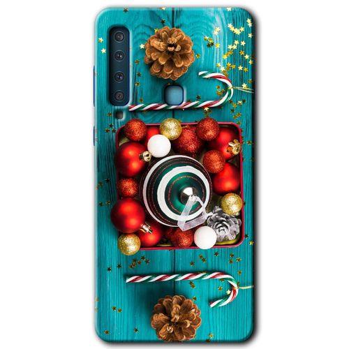 Galaxy A9 2018 Kılıf HD Desen Baskılı Arka Kapak - Christmas