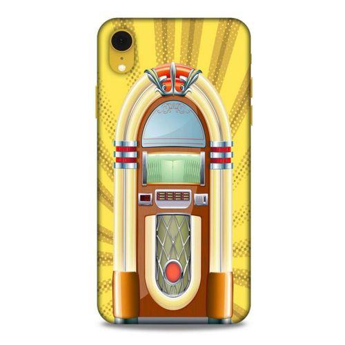 Retro (45) Desen Liquid Air Kılıf Renkli Apple iPhone XR Kılıf