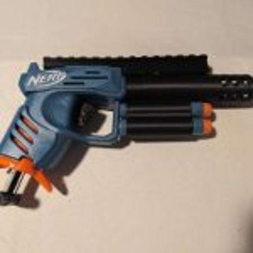 Nerf Elite Ace Namlu ve Picatinny Ray Modları (Bu ürün Sadece Plastik parçadır - Almadan Önce Soru Sorabilirsiniz)