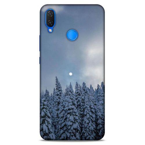 Lopard Huawei Psmart 2019 Uyumlu Kılıf Gece'S (25) Antişok Kapak Karbeyaz