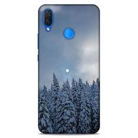 Lopard Huawei Psmart 2019 Uyumlu Kılıf Gece'S (25) Antişok Kapak Karbeyaz