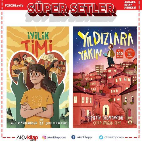 Genç Timaş İyilik Timi ve Yıldızlara Yakın Seti 2 Kitap