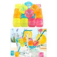 Renkli Buz Küpleri Tükenmez Serinletici Buz Küpleri 20 Adet