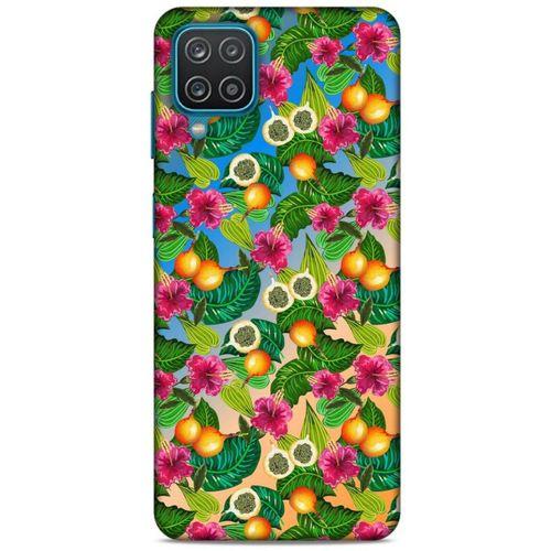 Lopard Samsung Galaxy A12 Uyumlu Kılıf Frutix (78) Arka Kapak