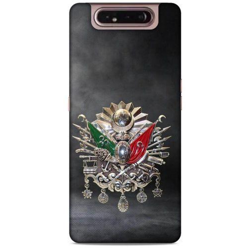 Samsung Galaxy A80 Uyumlu Kılıf Ottoman (9) Kılıf Tuğra