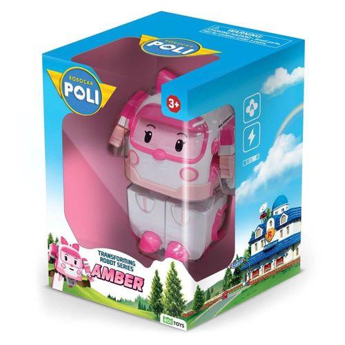Robocar Poli Transforming Robot Figür- Amber 0651