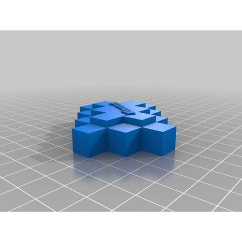 Minecraft Kılıç Sergileme Braketi 3D Baskı