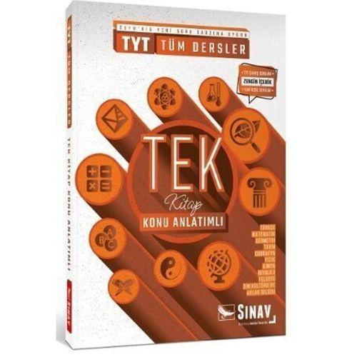 TYT Tüm Dersler Konu Anlatımlı Tek Kitap Sınav Dergisi Yayınları