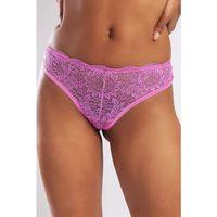 Gcolors Brazillian Külot, Kadın Dantelli Koyu Pembe Brezilyan Külot