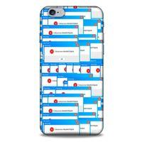 Retro (48) Desen Bumper Kılıf Renkli Apple Iphone 6S Plus Kılıf