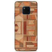 Lopard Huawei Mate 20 Pro Uyumlu Kılıf Wood'X (43) Thin Fit Kılıf Baskılı